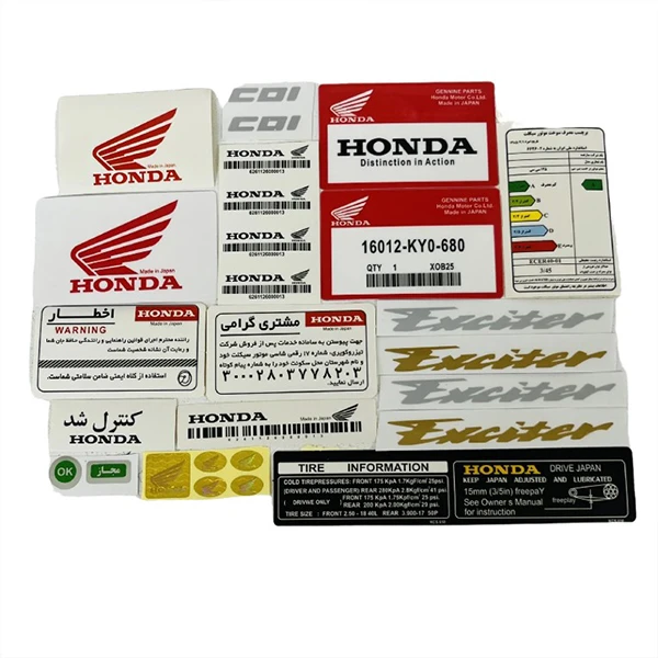 برچسب باک و بدنه موتور سیکلت وارون مدل A-134-HNDA مناسب برای هوندا بسته 18 عددی برچسب باک و بدنه موتور سیکلت وارون مدل A-134-HNDA مناسب برای هوندا بسته 18 عددی - تصویر 1